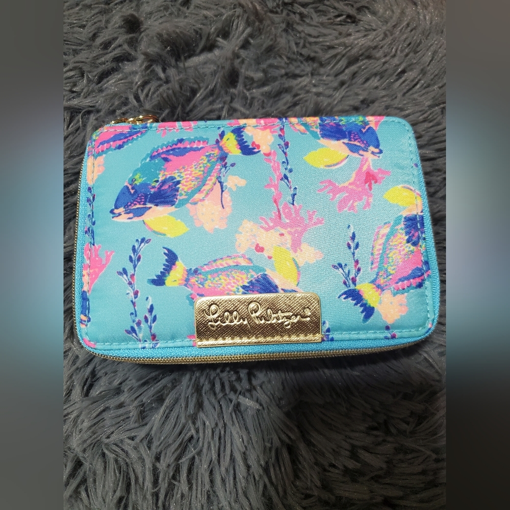 Lilly Pulitzer bundle accessories phone and travel jewelry case set - Picture 3 of 10